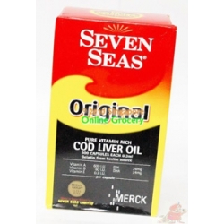 Seven Seas Original Cod Liver Oil Capsules 500 Capsules