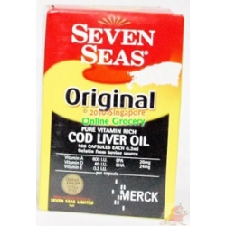Seven Seas Original Cod Liver Oil Capsules 100 Capsules