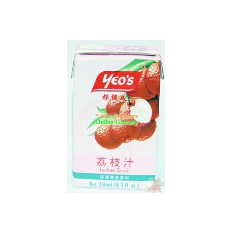 Yeo's Lychee drink 