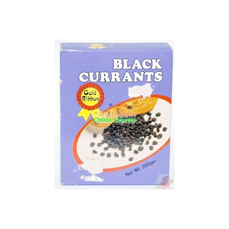 Gold Ribbon Black Currants 250gm