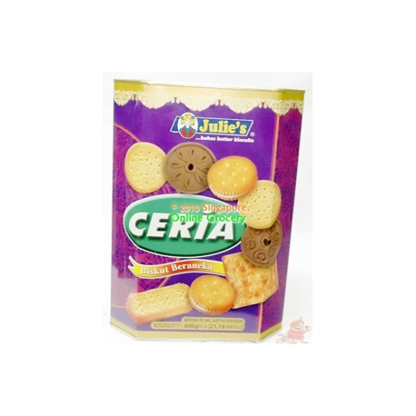 Julie's Ceria Assorted Biscuits 600gm