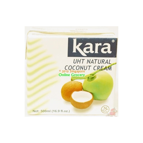 Kara UHT Natural Coconut Cream 500 ml