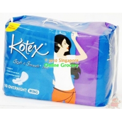 Kotex 10 Over Night Wing 10 Pads