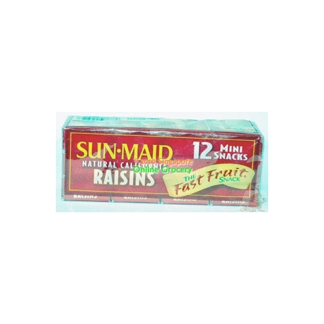 Sun Maid Natural California Raisins 12-14gm