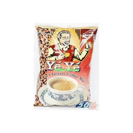 Ye Ye 3 in 1 Instant Coffee Mix 50 Sachetes