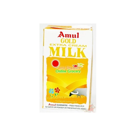 Amul Gold Extra Cream Milk 