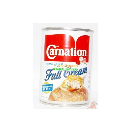 Carnation Evaporated Full Cream Milk 400gm
