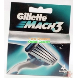 Gillette Mach 3 Cartridges 5 Cartridges