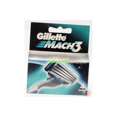 Gillette Mach 3 Cartridges 5 Cartridges