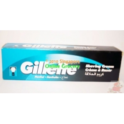 Gillette Shaving Cream Menthol 100gm