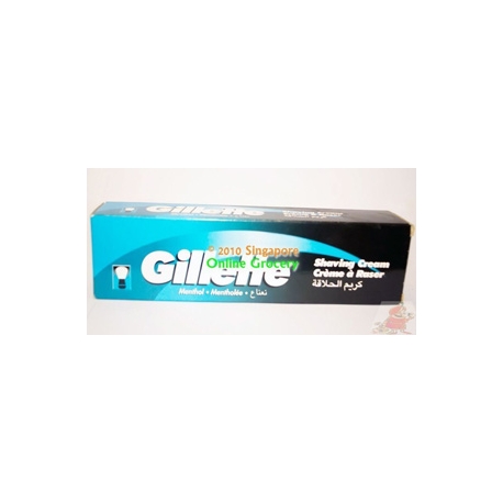 Gillette Shaving Cream Menthol 100gm
