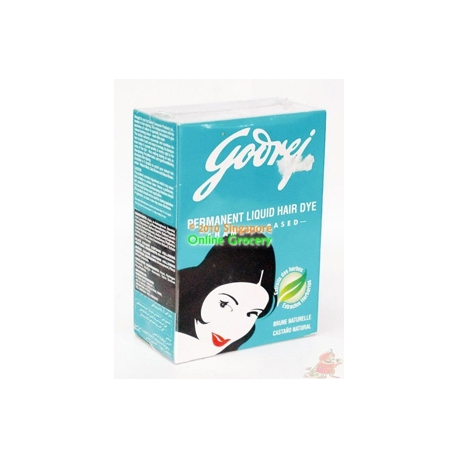 Godrej Permenant Liquid Hair Dye Shampoo Based 45ml