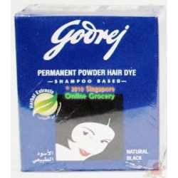 Godrej Permenant Powder Hair Dye Shampoo Based 