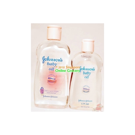 Johnson's Baby Oil 125ml