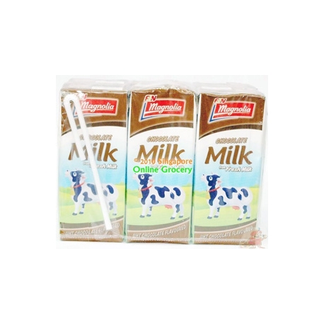 Magnolia Fresh Milk (Chocolate)  250 ml x 6 packets