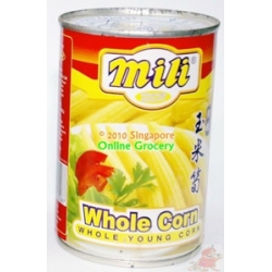Mili Whole Young Corn 400gm