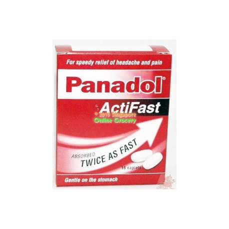 Panadol ActiFast 16 Caplets