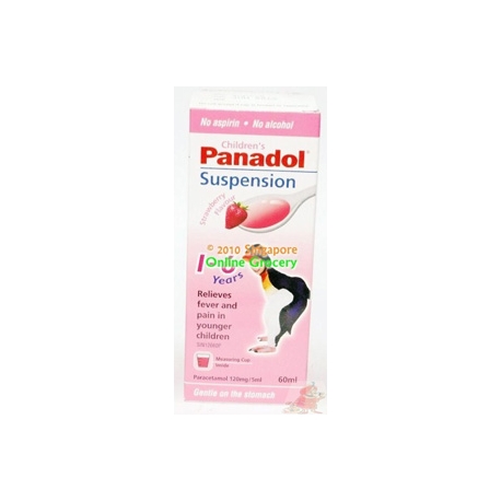 Panadol Suspension Strawberry Flavour 60ml