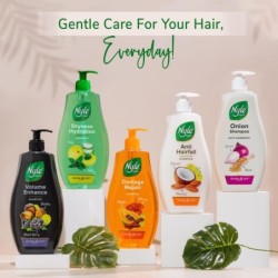 Nyle Naturals Dryness Hydration Shampoo, with Tulsi, Amla and Aloe
