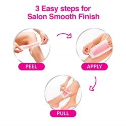 Veet Ready to Use Wax Strips Full Body Waxing Kit - Sensitive Skin