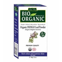 Indus Valley Bio Organic- Organic Indigo Leaf Powder (Organic