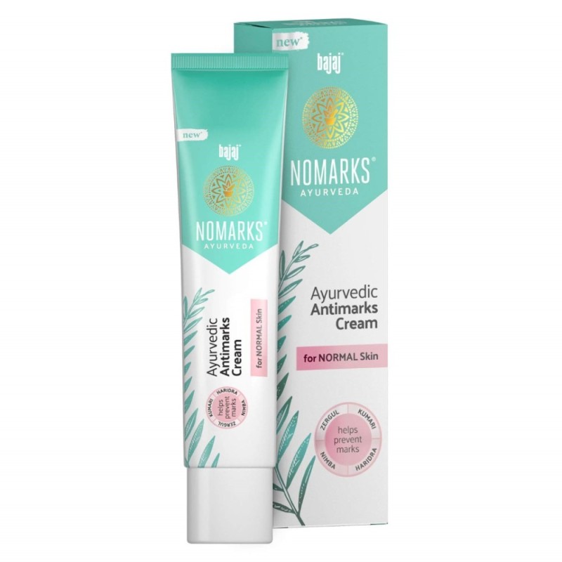 Bajaj Nomarks Ayurvedic Anti Marks Cream for Normal Skin 25g