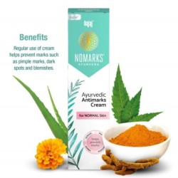 Bajaj Nomarks Ayurvedic Anti Marks Cream for Normal Skin 25g