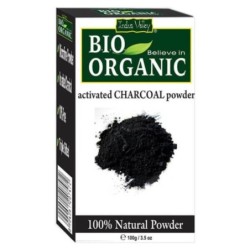 Indus Valley Bio Organic Activated Wood Charcoal Powder 100g