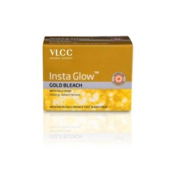 Vlcc Insta Glow Gold Bleach, for Glowing Radiant Fairness (Expiry