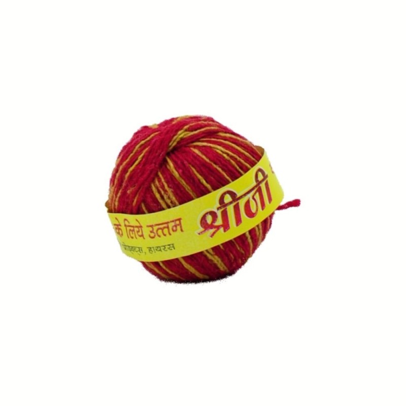 Satvik Kalawa Mouli Sacred Thread-Red,yellow (Shudh Dhaga/raksha