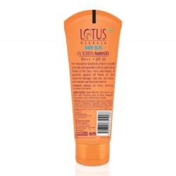 Lotus Herbals Safe Sun UV Screen Matte Gel, Ultra Soothing Matte Look