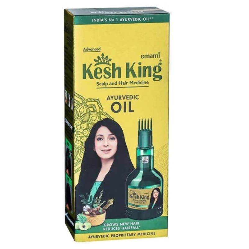Kesh King Scalp and Hair Medicine Ayurvedic Oil, Grows New Hair