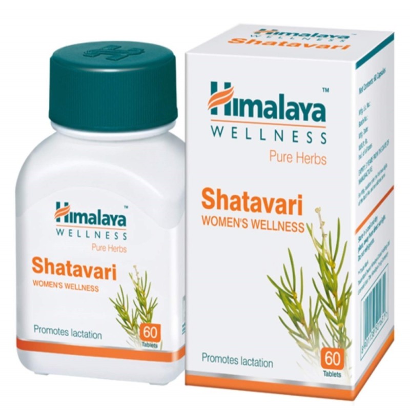 Himalaya Shatavari Women's Wellness Tablets (60 Tablets)