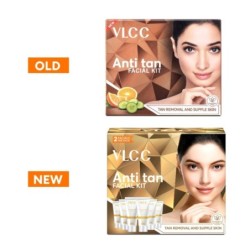 Vlcc Anti Tan Facial Kit, Fades Tan & Soften Sun Exposed Skin 60 G
