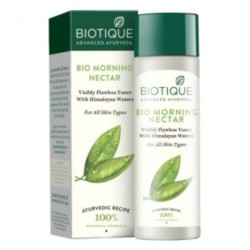 Biotique Bio Morning Nectar Visibly Flawless Toner with Himalayan