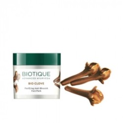 Biotique Bio Clove Purifying Anti Blemish Face Pack, for Oily & Acne