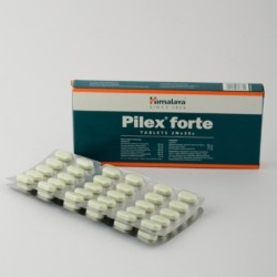 Himalaya Pilex Forte Tablets (Pack of 2 Strips, 30 Tablets in Each