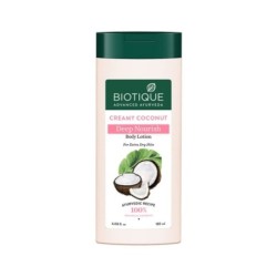 Biotique Creamy Coconut Deep Nourish Body Lotion for Extra Dry Skin