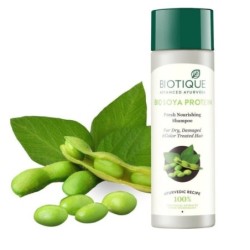 Biotique Bio Soya Protein Fresh Nourishing Shampoo, for Dry, Damaged