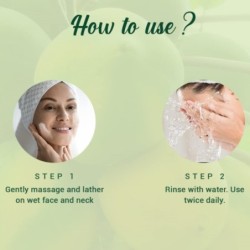 Biotique Papaya Deep Cleanse Face Wash for Visibly Glowing Skin All