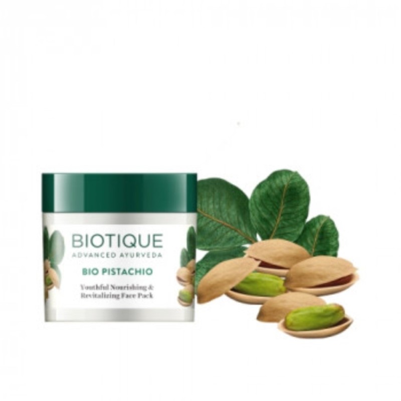 Biotique Bio Pistachio Youthful Nourishing & Revitalizing Face Pack