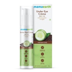 Mamaearth Under Eye Cream Wih Cucumber & Coffee, for Puffy Eyes 20g