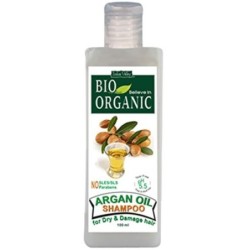 Indus Valley Bio Organic Argan Oil Shampoo, for Dry & Damaged Hair