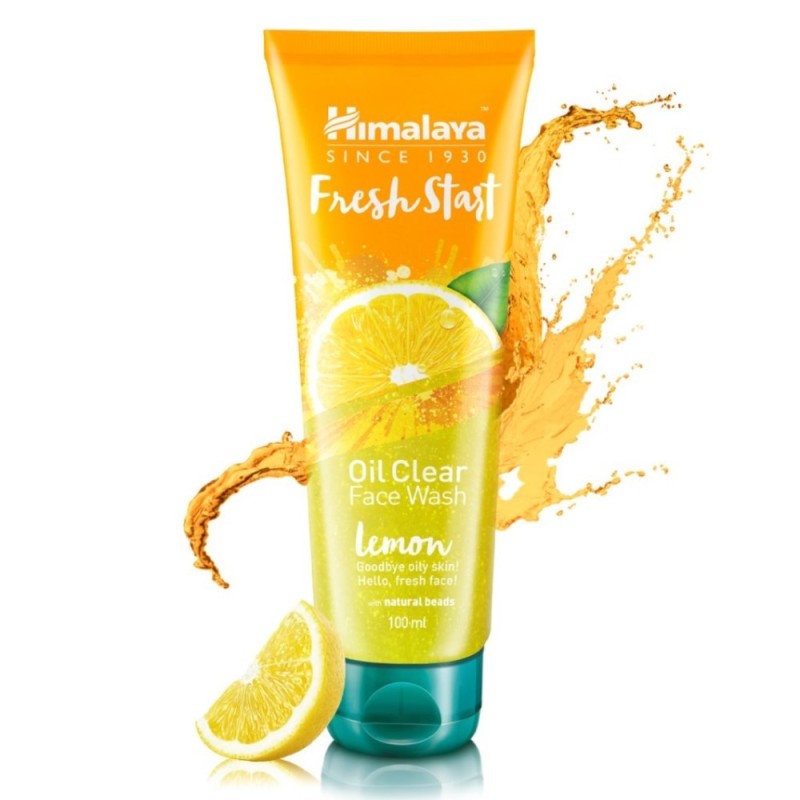 Himalaya Fresh Start Oil Clear Face Wash, Lemon 100ml