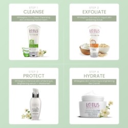 Lotus Herbals Whiteglow 3 in 1 Deep Cleansing Skin Whitening Facial