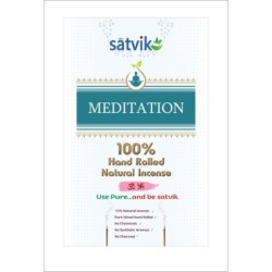 Satvik Yoga and Meditation Incense Sticks (Agarbatti for Prayer)