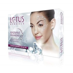 Lotus Herbals Radiant Diamond Cellular Radiance Facial Kit, for All