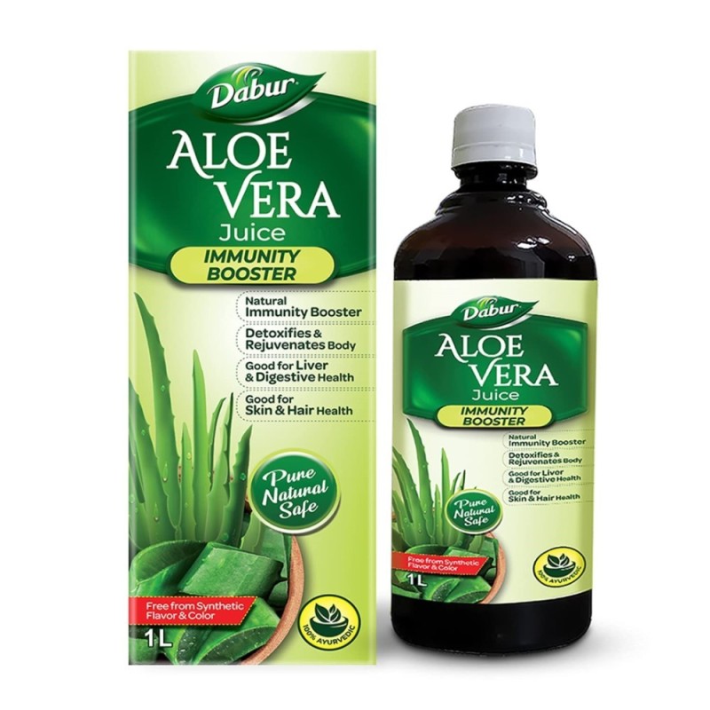 Dabur Aloe Vera Juice - Immunity Booster, Pure, Natural