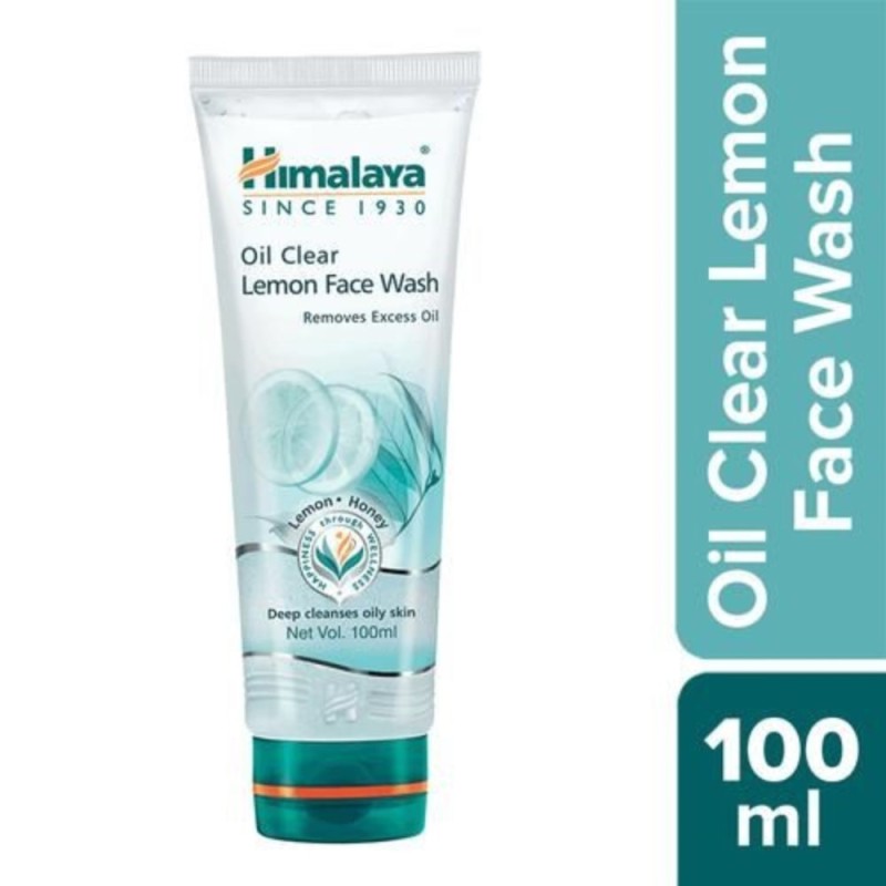 Himalaya Oil Control Lemon Face Wash, Removes Excess Oil