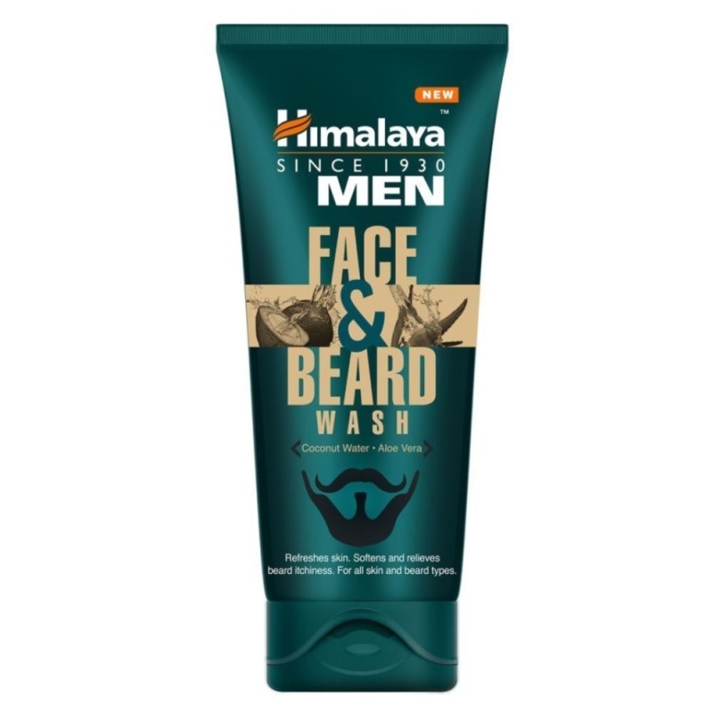 Himalaya Men Face & Beard Wash, for All Skin & Beard Types 80ml